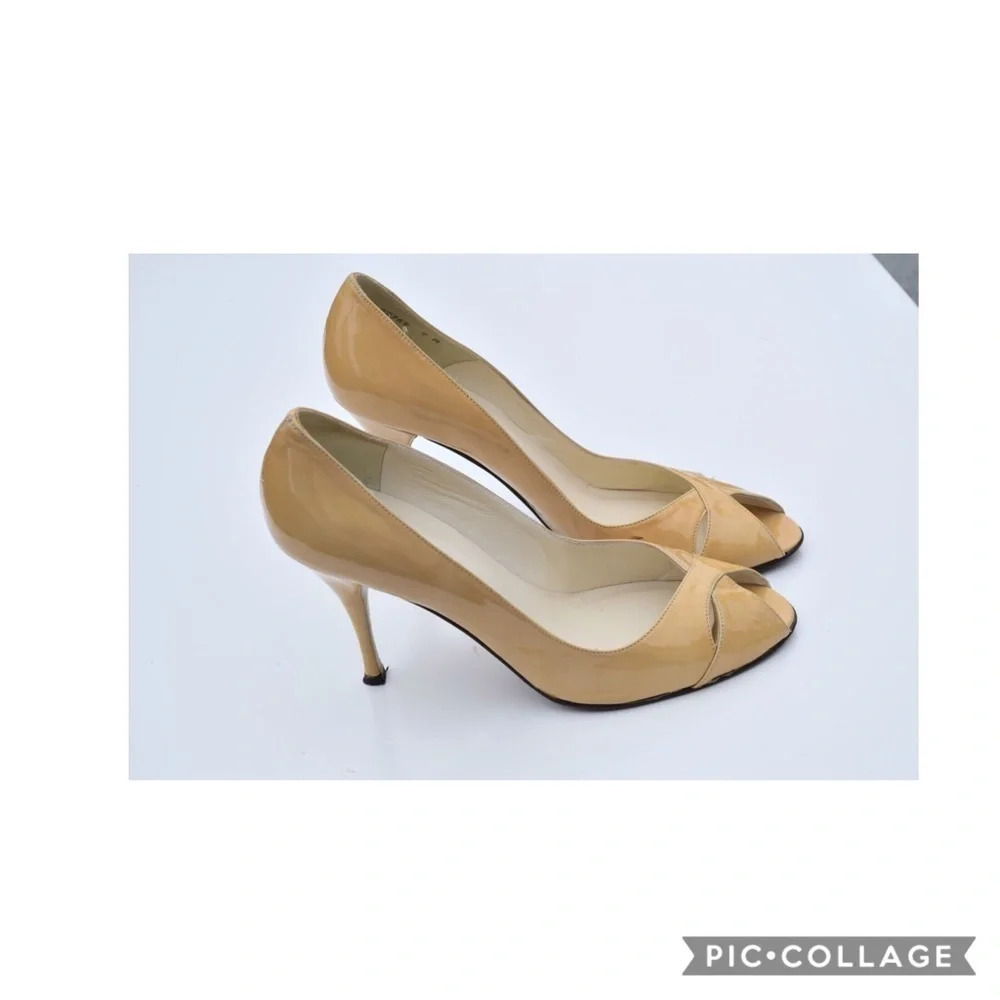 Stuart Weitzman peep toe pumps